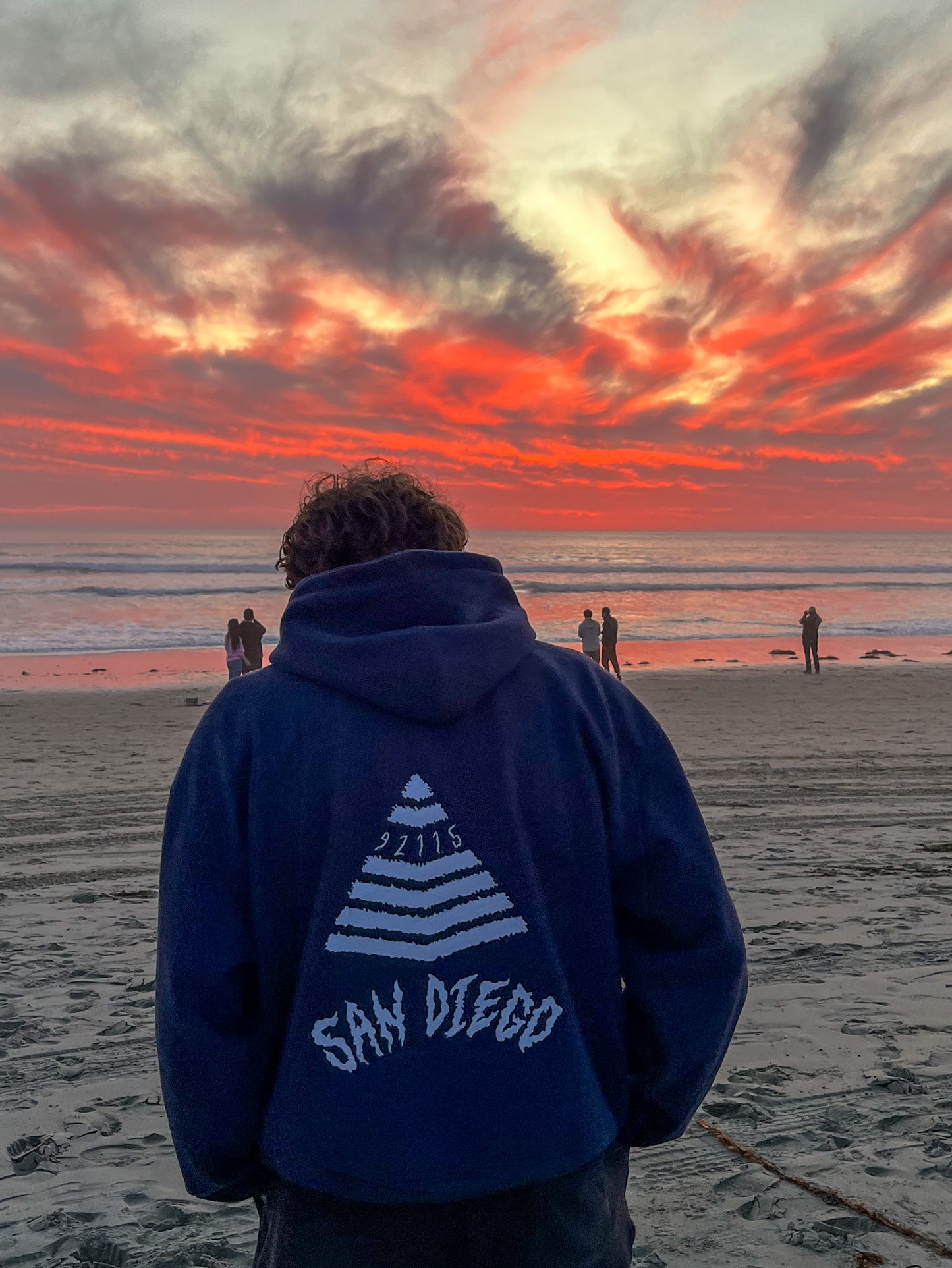 SDSU Delta Sig Hoodie - Navy