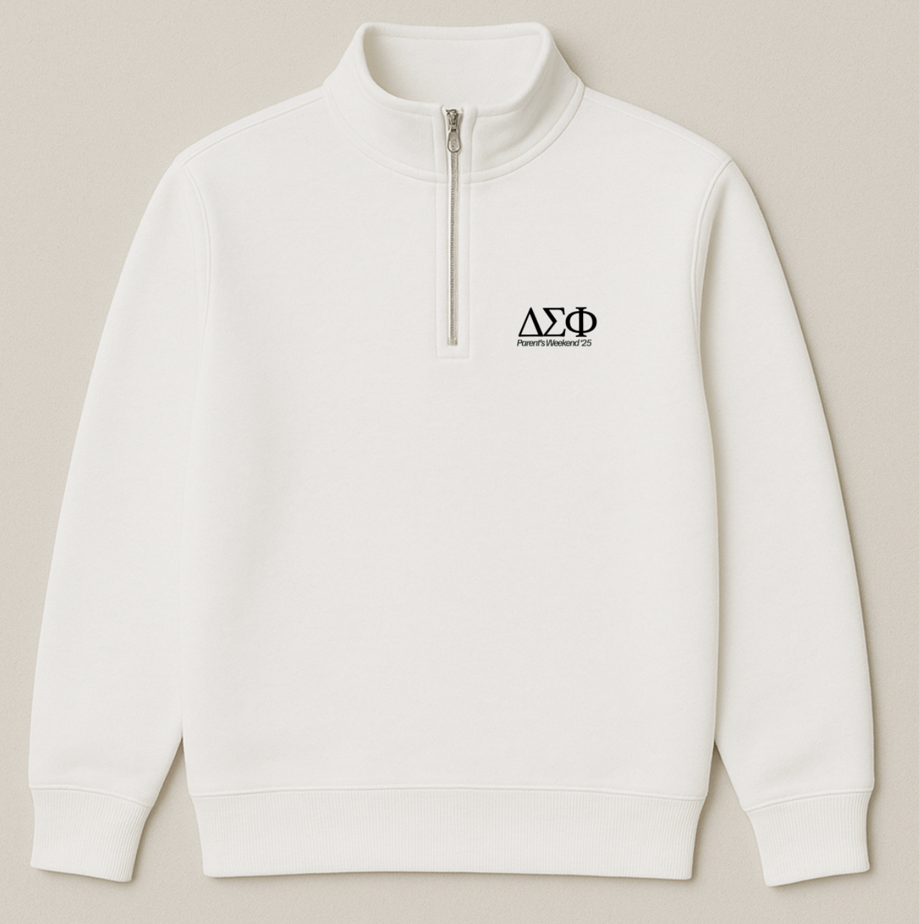 Parents Weekend Quarter Zip - Delta Sig
