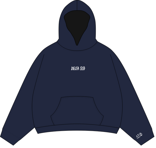 SDSU Delta Sig Hoodie - Navy